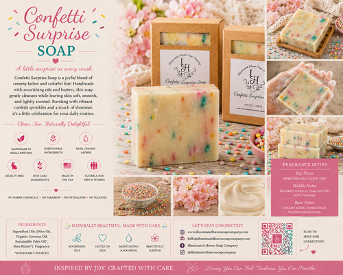 Confetti Surprise Soap