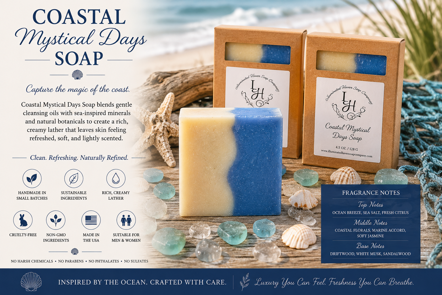 Coastal Mystical Days Soap