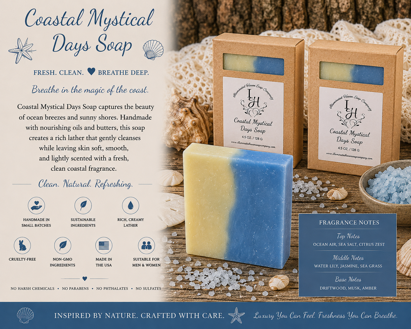 Coastal Mystical Days Soap