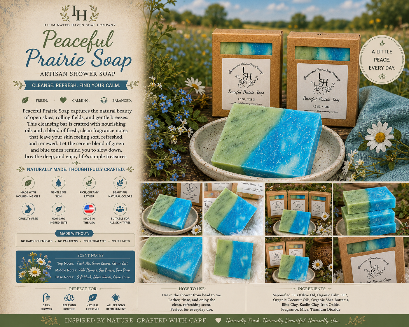 Peaceful Prairie Soap