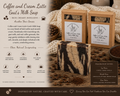 Coffee and Cream Latte Goat's Milk Soap
