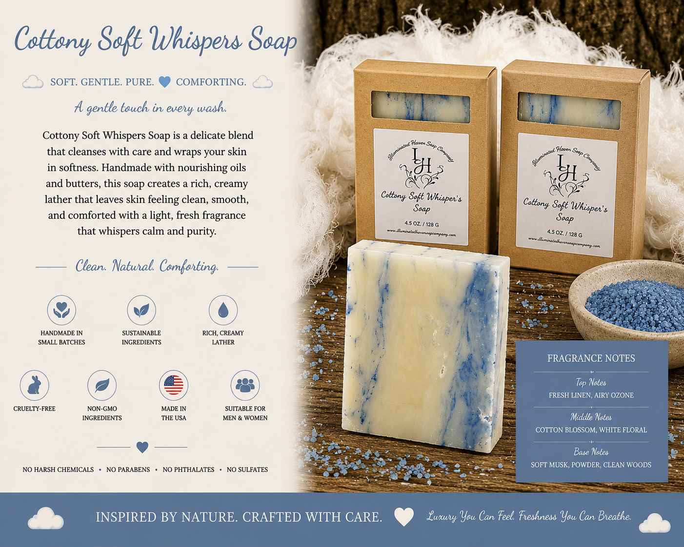 Cottony Soft Whispers Soap