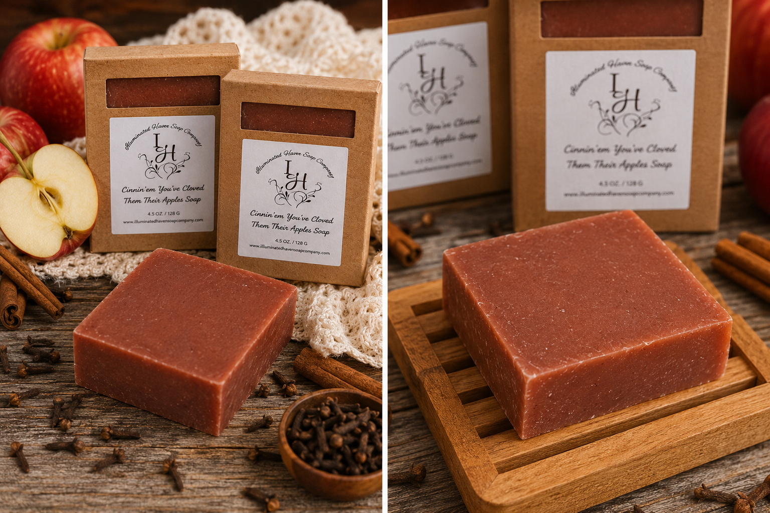 Cinnin'em You've Cloved Them Their Apples Soap