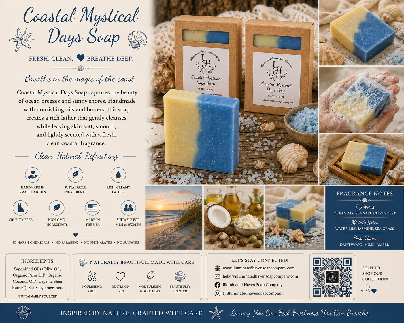 Coastal Mystical Days Soap
