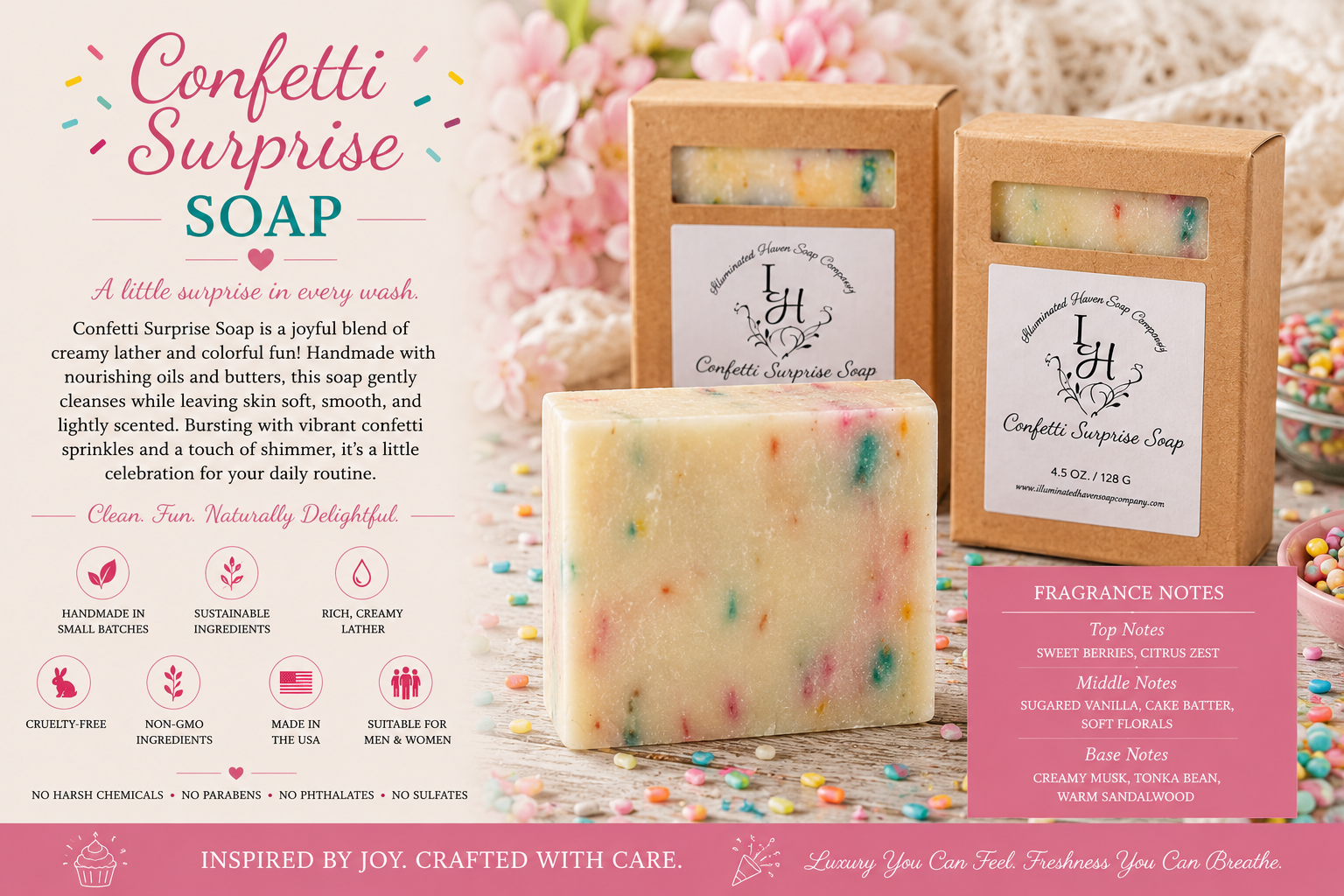 Confetti Surprise Soap