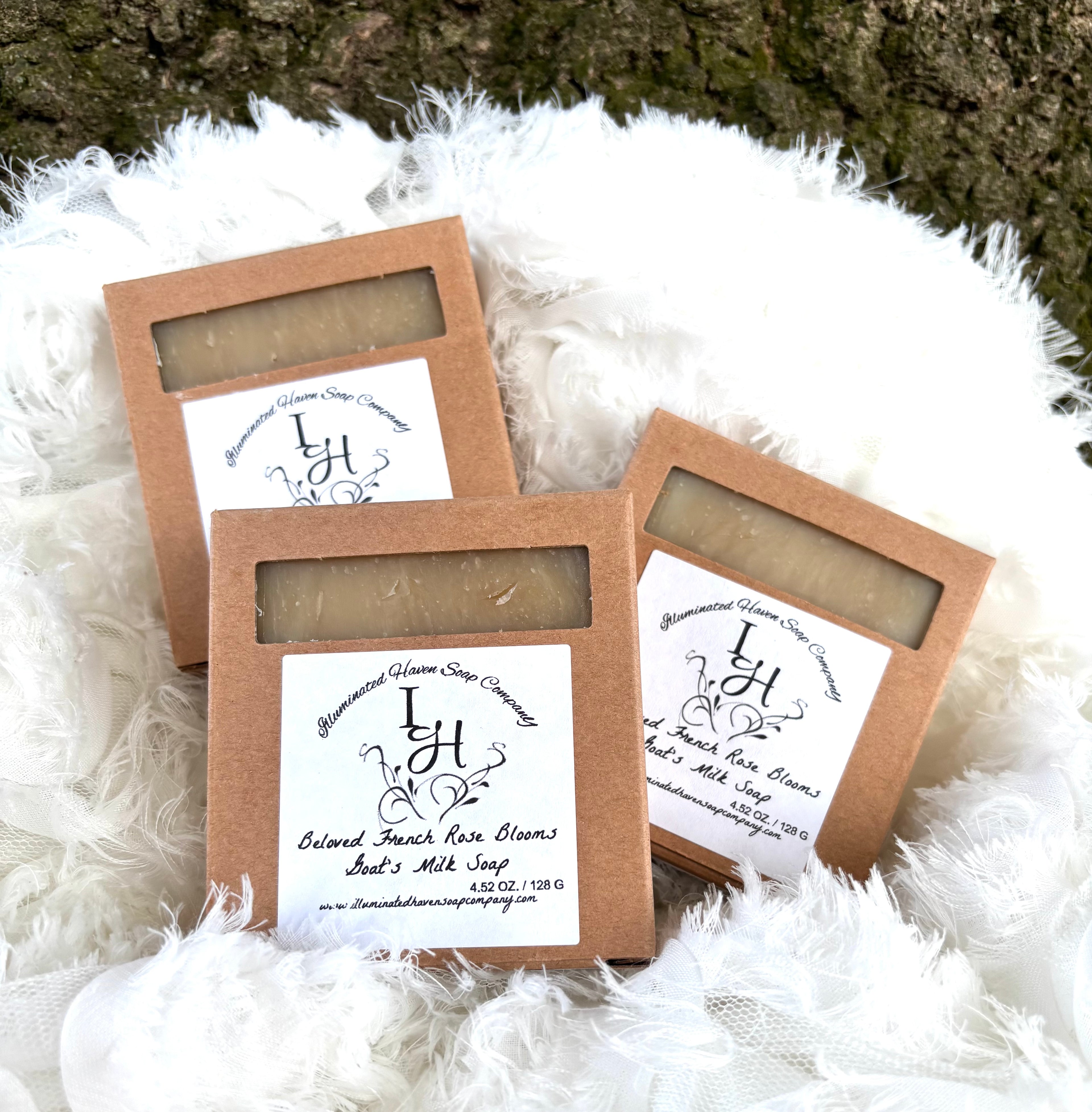 Beloved French Rose Blooms Goat's Milk Soap