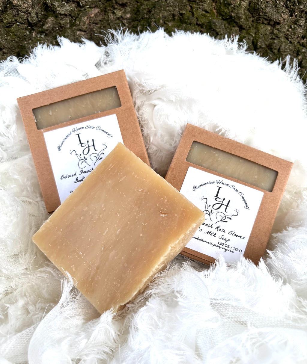 Beloved French Rose Blooms Goat's Milk Soap