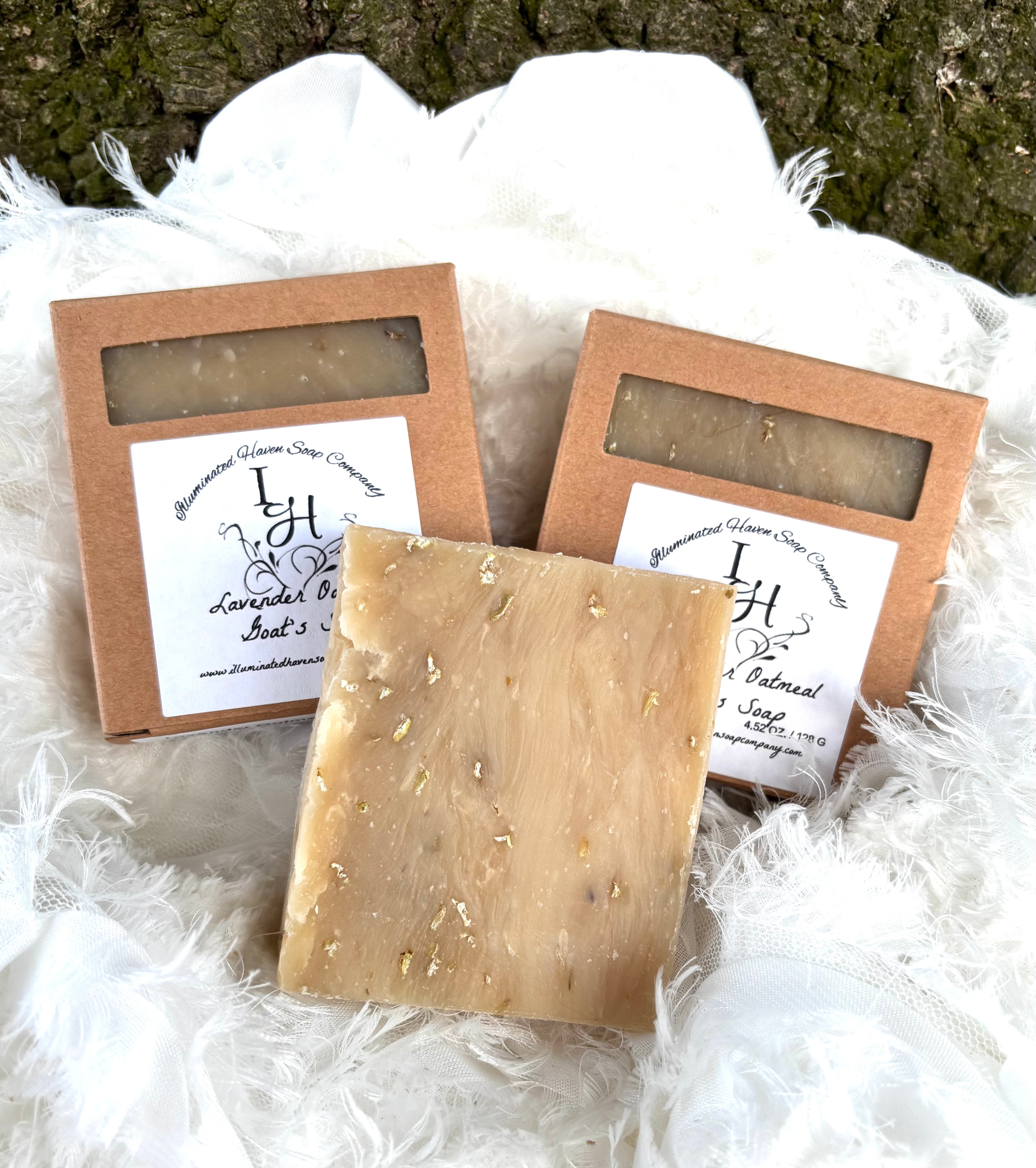 Lavender Oatmeal Goat's Milk Soap
