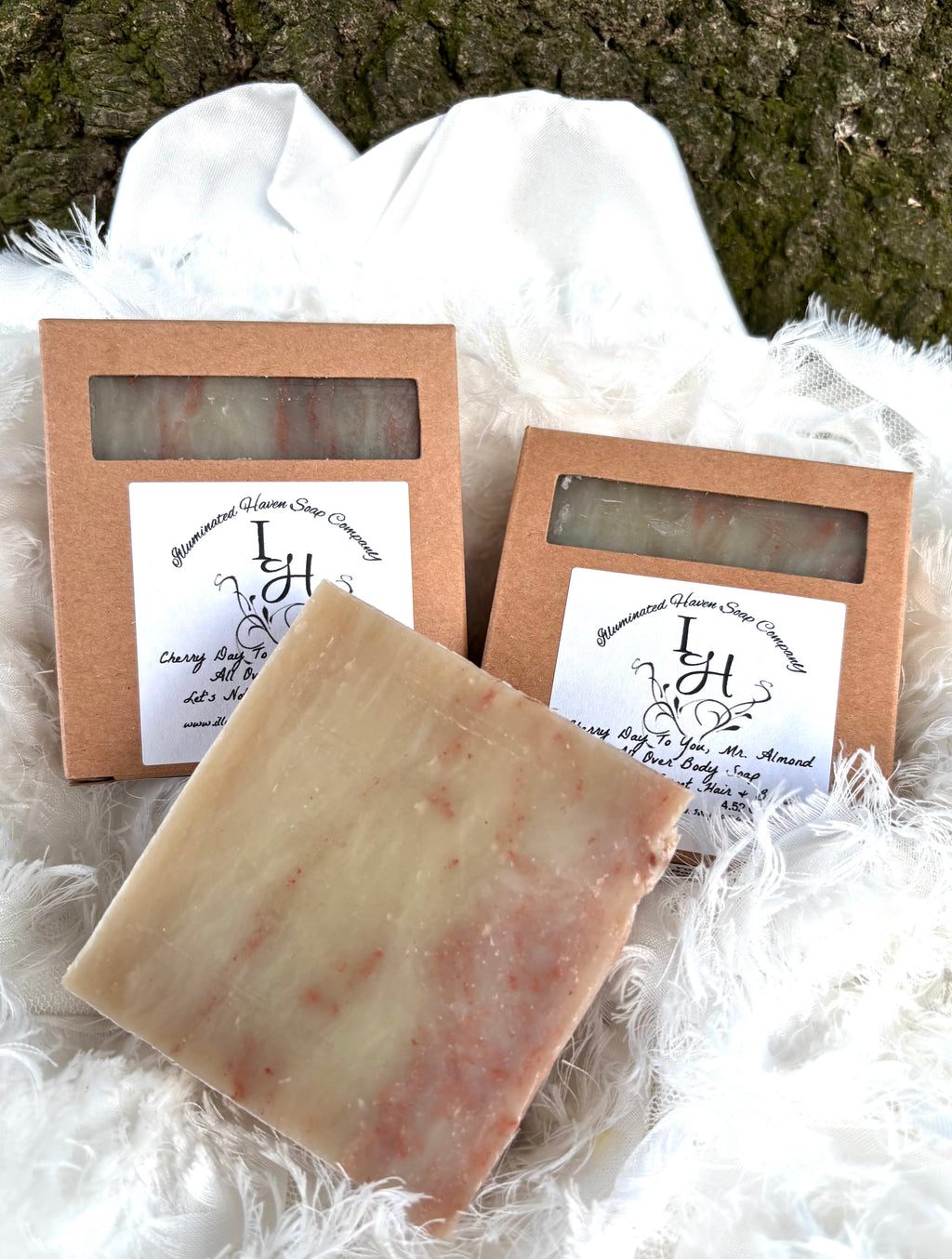 Cherry Day To You, Mr. Almond Hair, Body & Beard Soap