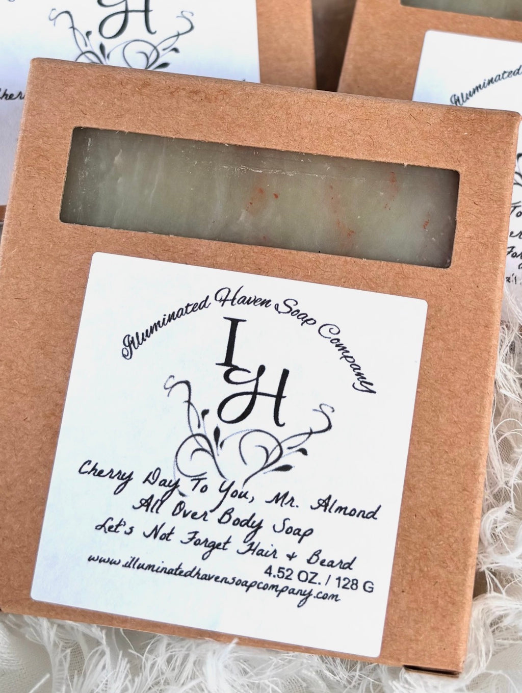 Cherry Day To You, Mr. Almond Hair, Body & Beard Soap