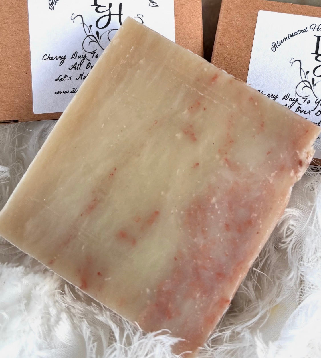 Cherry Day To You, Mr. Almond Hair, Body & Beard Soap