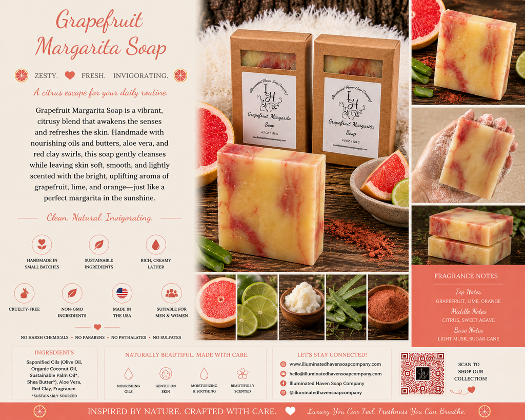 Grapefruit Margarita Soap