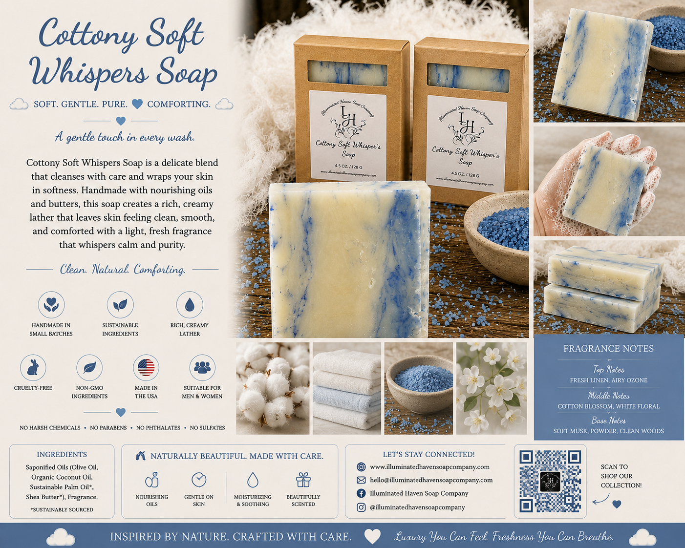Cottony Soft Whispers Soap