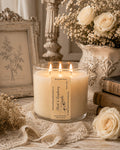 Black Raspberry & Vanilla luxury 3-wick candle