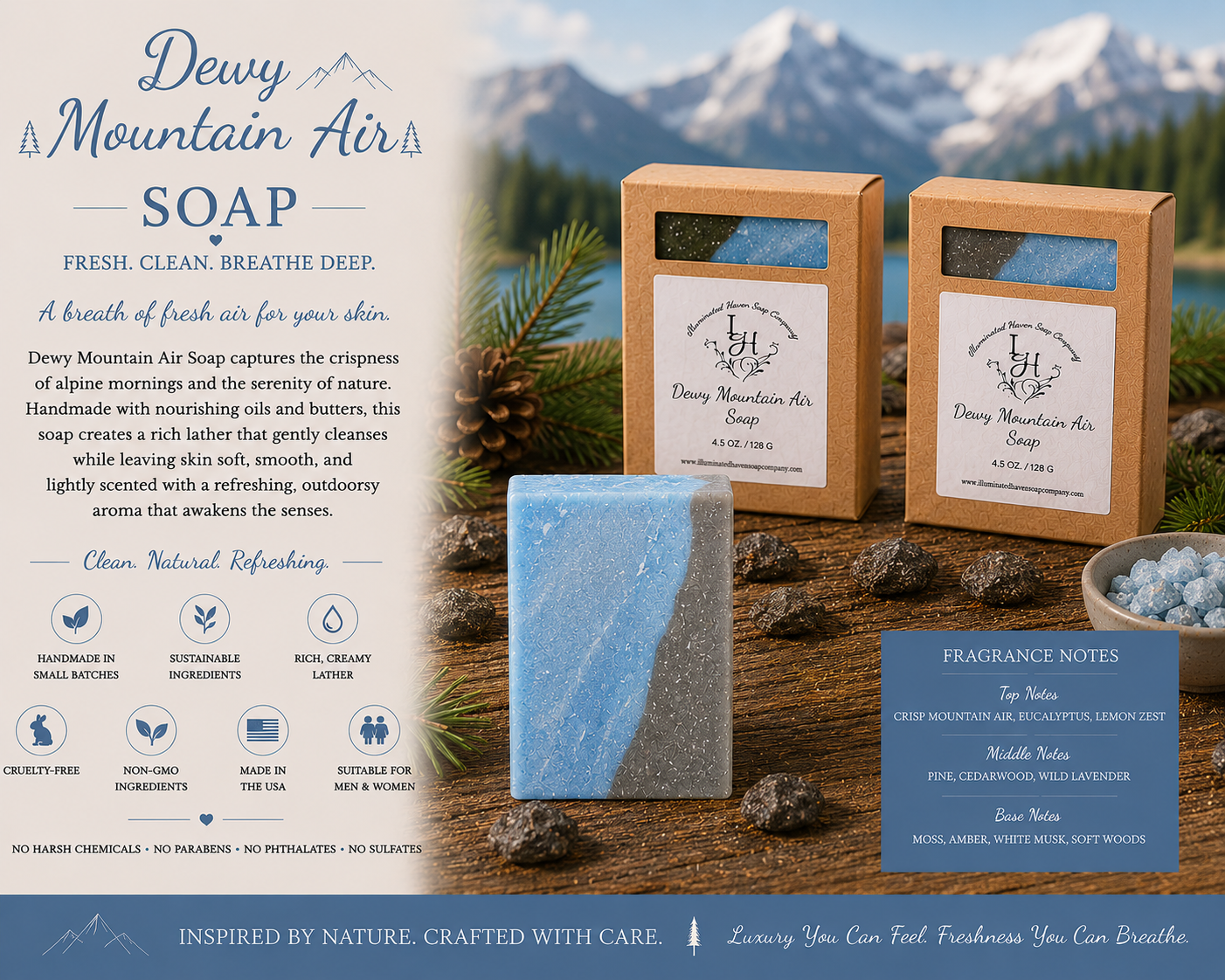 Dewy Mountain Air Soap