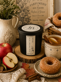 Fresh Apple, Cinnamon Doughnut & Warm Cider Luxury Candle